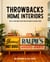 Throwbacks Home Interiors - One of a Kind Home Design from Reclaimed and Salvaged Goods