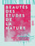 Beautés des études de la nature