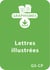 Jeux graphiques autour des lettres GS/CP - Lettres illustrées - Un lot de 4 fiches à télécharger