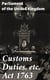 Customs Duties, etc. Act 1763