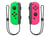 Paire de manettes Joy-Con Green and Pink Pair pour Nintendo Switch