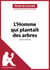 L'Homme qui plantait des arbres de Jean Giono (Fiche de lecture) - Analyse complète et résumé détaillé de l'oeuvre