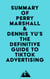 Summary of Perry Marshall & Dennis Yu's The Definitive Guide to TikTok Advertising