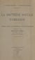 La doctrine sociale d'Emerson - Thèse pour le Doctorat de l'Université