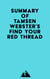 Summary of Tamsen Webster's Find Your Red Thread