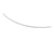 Anneau en métal blanc Créalia - 25cm