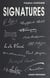 Signatures : isographie des hommes et des femmes qui ont fait notre histoire