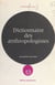 Dictionnaire des anthropologistes