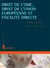 Droit de l'OMC, droit de l'Union européenne et fiscalité directe