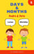 Days & Months: Learn Basic Spanish to English Book for Kids - Pedro & Pete Spanish Kids, #5