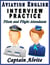 Aviation English Interview Practice - Pilots and Flight Attendants