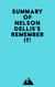 Summary of Nelson Dellis's Remember It!