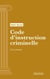 Code d'instruction criminelle - LIVRE PREMIER