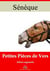 Petites pièces de vers – suivi d'annexes - Nouvelle édition 2019