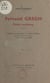 Fernand Gregh, poète moderne - Conférence prononcée en l'hôtel de Massa (Société des Gens de Lettres), le 16 novembre 1946