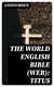 The World English Bible (WEB): Titus