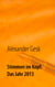 Stimmen im Kopf. Das Jahr 2013