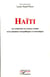 Haïti - Les recherches en sciences sociales et les mutations sociopolitiques et économiques