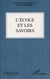 L'ÉCOLE ET LES SAVOIRS