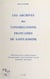 Les archives des Congrégations françaises de Saint-Joseph