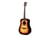LAG - T70D-BRB - Guitare country et folk Tramontane 70 Dreadnought Brown Burst