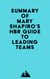 Summary of Mary Shapiro's HBR Guide to Leading Teams