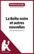 La Boîte noire et autres nouvelles de Tonino Benacquista (Fiche de lecture) - Analyse complète et résumé détaillé de l'oeuvre