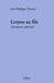 Lettres au fils - Testament spirituel