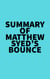 Summary of Matthew Syed's Bounce