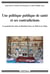 Une politique publique de santé et ses contradictions. La gratuité des soins au Burkina Faso, au Mali et au Niger