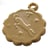 Médaille Bélier - Or 24 carats