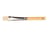 Brosse cambrée plat court n°4