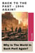 Back To The Past - 1944 Again?: Why Is The World In Such Peril Again?