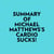 Summary of Michael Matthews's Cardio Sucks!