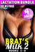Brat's Milk : 4 - Pack Lactation Bundle 2 - Books 5 - 8 (Lactation Milking Erotica Hucow Age Gap Erotica Bundle May December Collection) - Brat's Milk