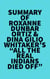 Summary of Roxanne Dunbar-Ortiz & Dina Gilio-Whitaker's "All the Real Indians Died Off"