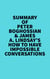Summary of Peter Boghossian & James A. Lindsay's How to Have Impossible Conversations - 