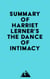 Summary of Harriet Lerner's The Dance of Intimacy