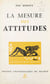 La mesure des attitudes