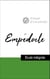 Analyse d'une pensée : Empédocle (résumé et fiche de lecture plébiscités par les enseignants sur fichedelecture.fr)