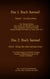 Das 4. und 5. Geschichtsbuch aus dem Alten Testament der Bibel - Das 1. Buch Samuel - Das 2. Buch Samuel