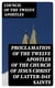 Proclamation of the Twelve Apostles of the Church of Jesus Christ of Latter-Day Saints