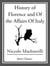 History of Florence and Of the Affairs Of Italy