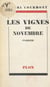 Les vignes de novembre