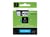Ruban Label Cassette - pvc - noir et blanc - 9 mm x 7 m