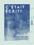 C'était écrit ! - Roman anglais