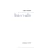 Intervalle - Journal 2019