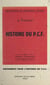 Histoire du P.C.F.