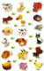 8 planches stickers - Cooky - 7.5x12 cm 
