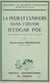 La peur et l'univers dans l'œuvre d'Edgar Poe - Une métaphysique de la peur